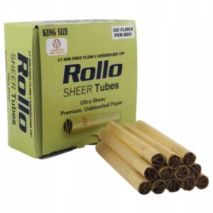 tube rollo sheer avec filtre en carton
